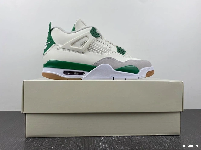 Reps TB Stretchable Jordan Retro SB 3895 Green 4 DR5415- Pine 1028